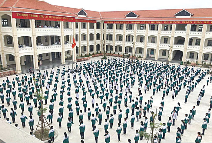 Trường THCS Nguyễn Lương Bằng khẳng định chất lượng giáo dục mũi nhọn